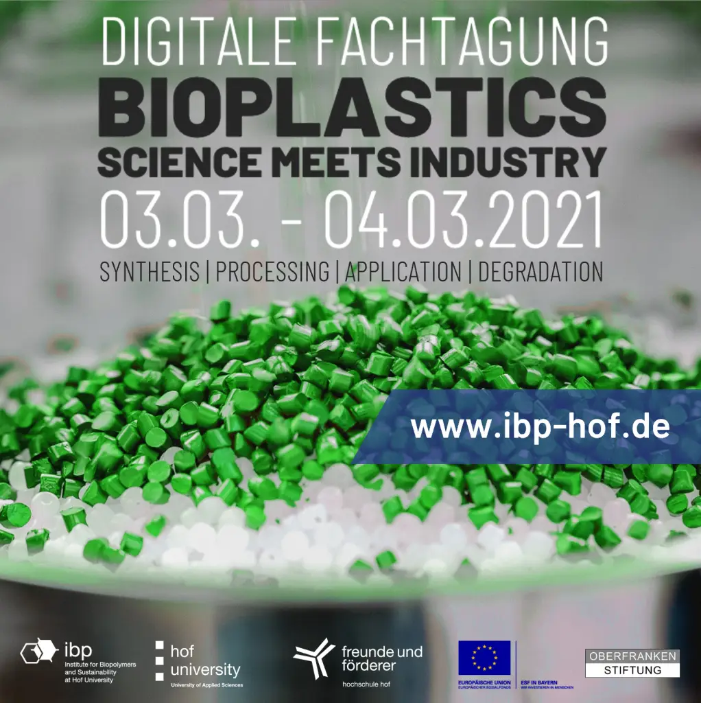 Bioplastics - Science meets Industry: Digitale Fachtagung | Bild: Hochschule Hof