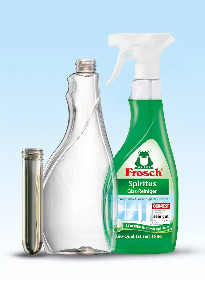 Kreislauffähige Verpackungen der Marke Frosch | Foto: Werner & Mertz