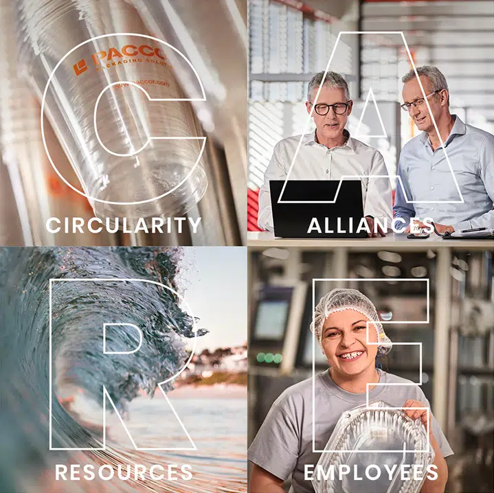 PACCOR developed a remarkable sustainability CARE strategy with its four key points: Circularity, Alliances, Resources, and Employees | Foto: PACCOR