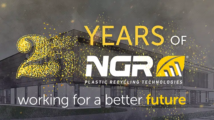 Die Next Generation Recyclingmaschinen GmbH (NGR) feiert 2022 ihr 25-jähriges-Jubiläum. | Bild: NGR