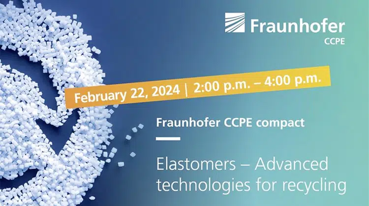 Fraunhofer CCPE compact »Elastomers – Advanced technologies for recycling« | Bild: Fraunhofer CCPE