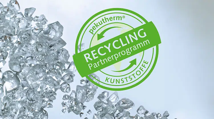 Das Siegel des Pekutherm Recycling Partnerprogramms. | Bild: Pekutherm